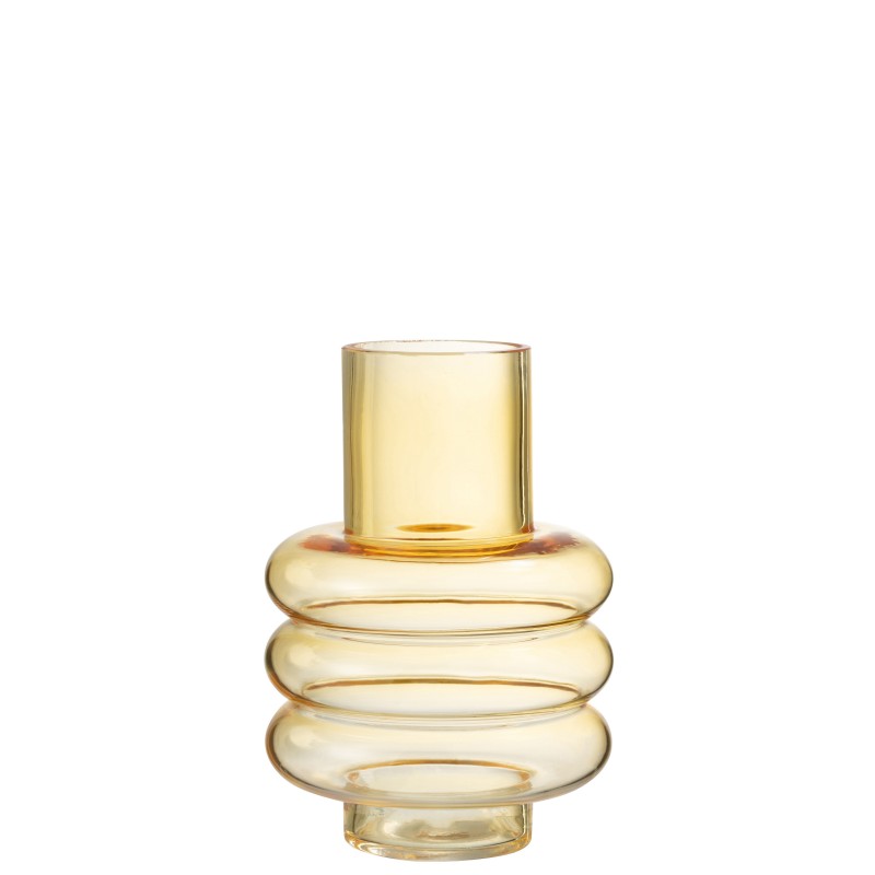 VASE LIMA VERRE OCRE S VASE LIMA VERRE OCRE S