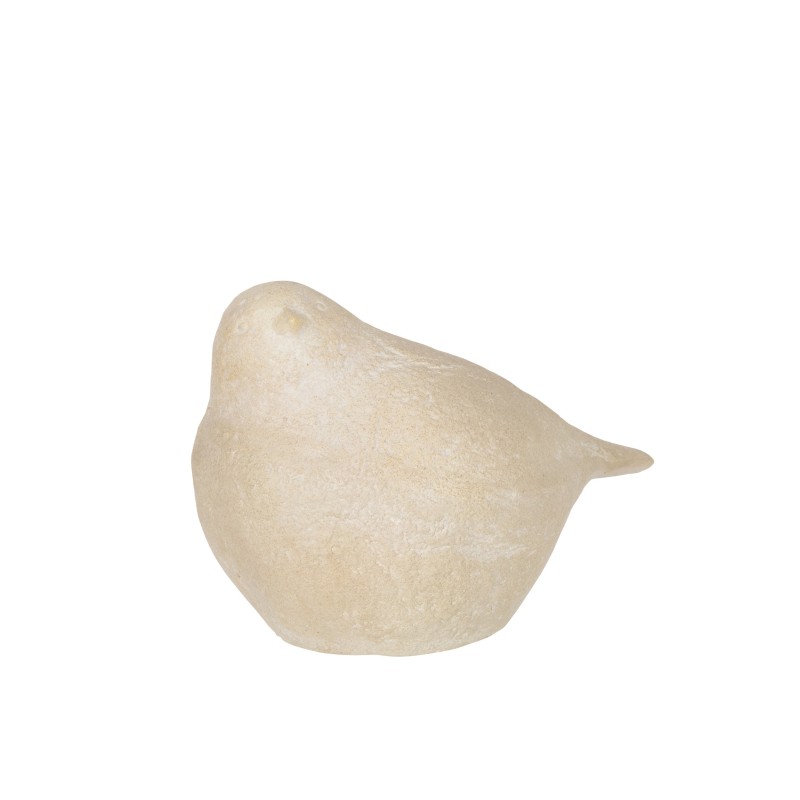 Pájaro de resina beige de 35x23.5x24 cm Pájaro de resina beige de 35x23.5x24 cm