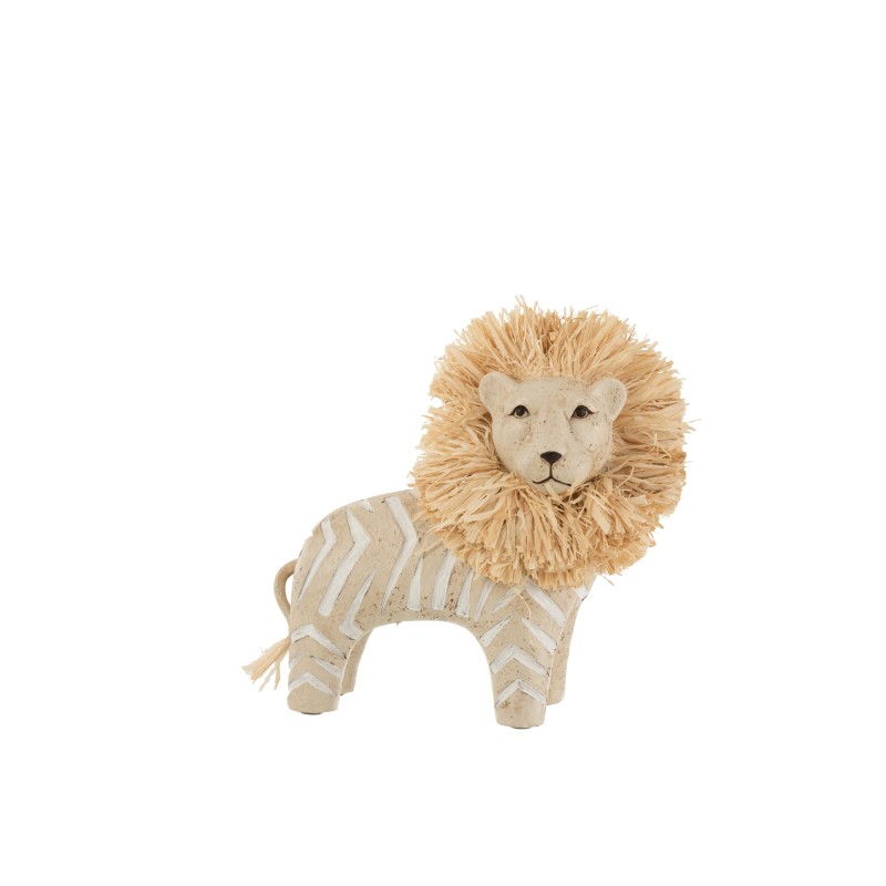 Statue lion en résine naturel 24x15x21 cm Statue lion en résine naturel 24x15x21 cm