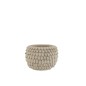Cache-pot en ciment gris 16x16x11 cm Cache-pot en ciment gris 16x16x11 cm
