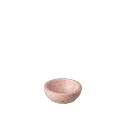 Ciotola rotonda in terrazzo rosa 10x10x4 cm