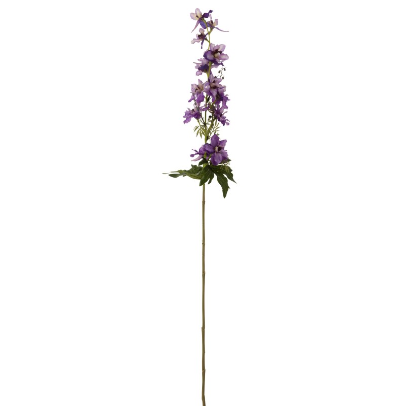 Flores de delphinium de plástico morado 10x10x94 cm Flores de delphinium de plástico morado 10x10x94 cm