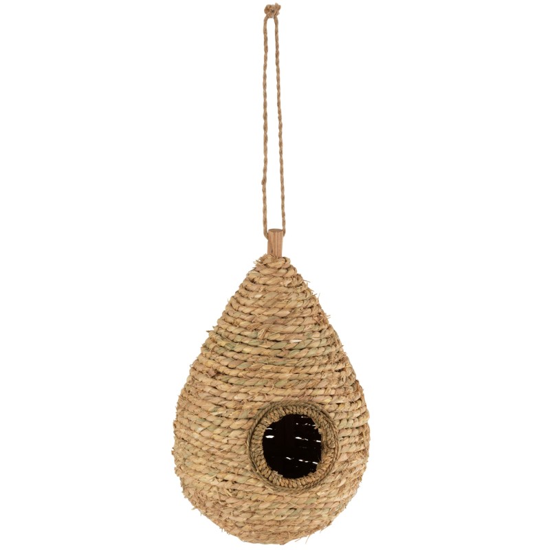 NICHOIR GOUTTE PAILLE NATUREL