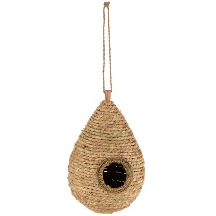 NICHOIR GOUTTE PAILLE NATUREL