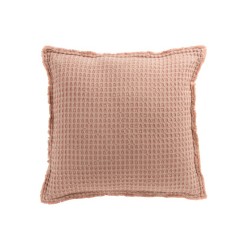 Cuscino in cotone rosa chiaro 50x50cm