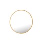 Specchio rotondo in metallo oro 50x50x2 cm Specchio rotondo in metallo oro 50x50x2 cm