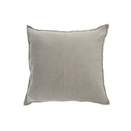 Cuscino in lino verde slavato 45x45cm